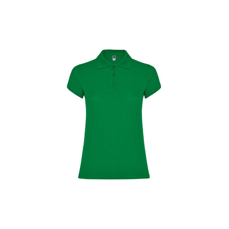 

Polo de mujer de manga corta STAR WOMAN PO6634 | L - Verde Tropical