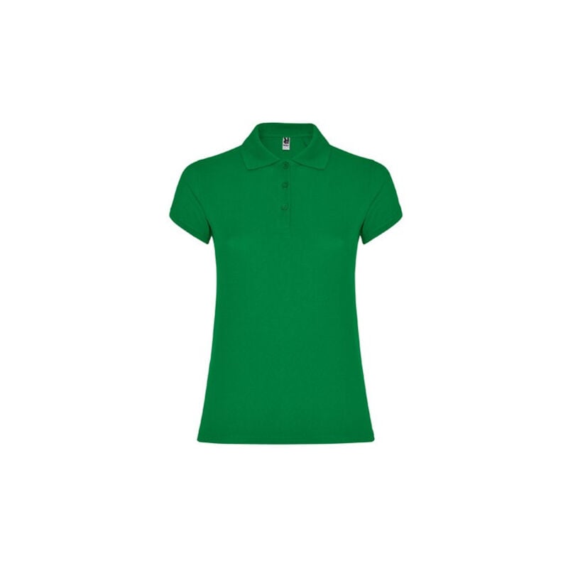 

Polo de mujer de manga corta STAR WOMAN PO6634 | XXXL - Verde Tropical