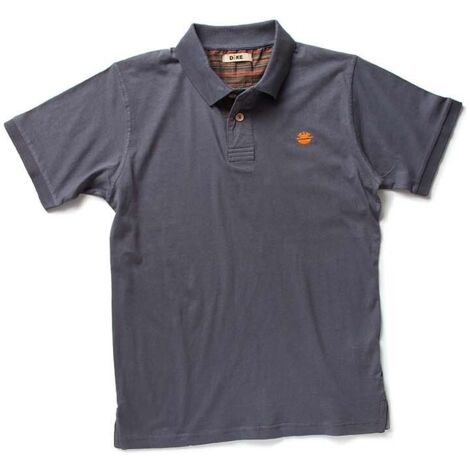 Polo de trabajo modelo POISE de algodón y tejido jersey disponible en varios colores DIKE M Polvo