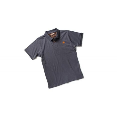 Polo de travail à manches courtes POISE - Bleu poudre XL