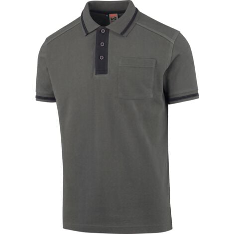 Polo de travail Classic Würth MODYF Gris Marine