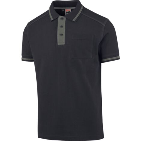 Polo de travail Classic Würth MODYF Marine Gris