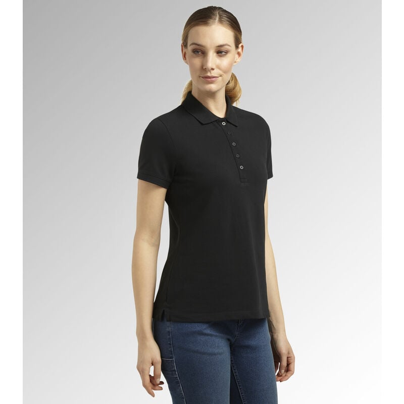 Polo de travail Femme mc athena - Noir m