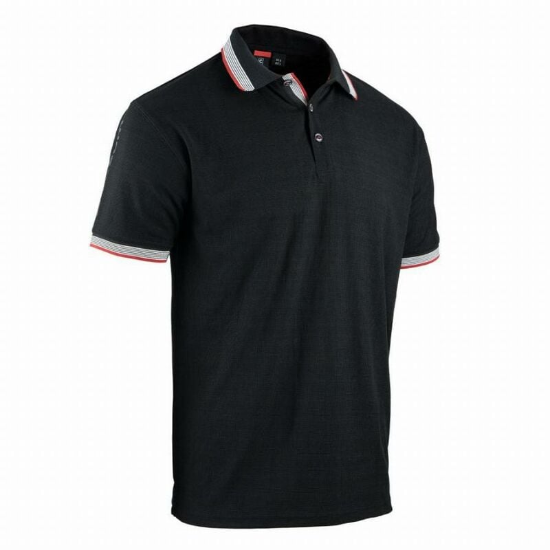 Polo de travail Facom Soccer Noir/Rouge Taille s - FXWW9010E-S