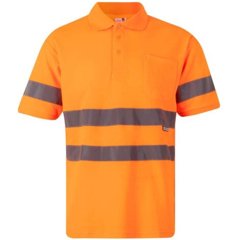 Polo haute visibilité VELILLA Orange Fluo XXL