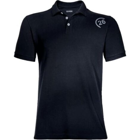 Polo homme C26 noir taille L - UVEX