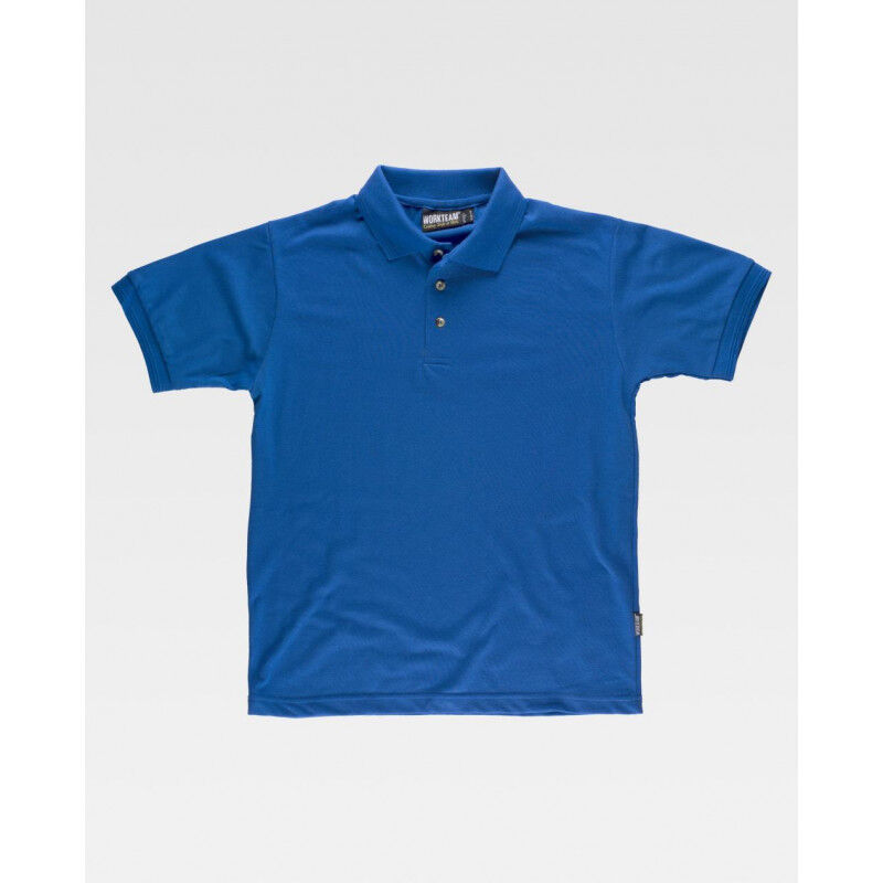 

Polo industrial de manga corta y cuello clásico S6500 | L - Azulina - Workteam