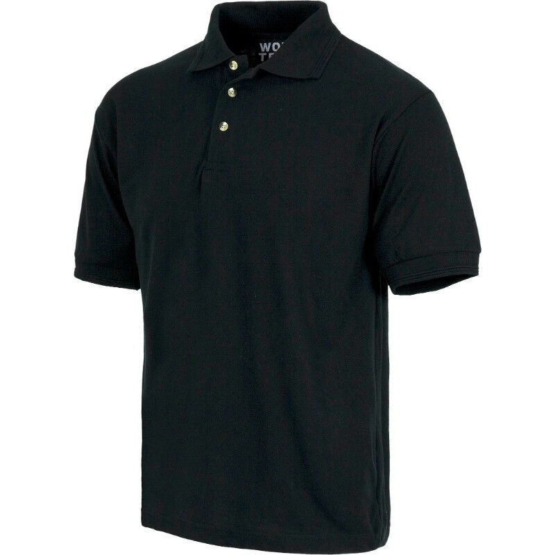 

Polo industrial de manga corta y cuello clásico S6500 | Negro - L - Workteam