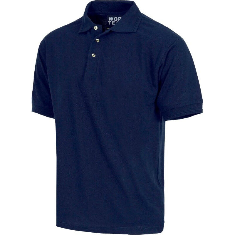 

Polo industrial de manga corta y cuello clásico S6500 | Azul marino - 3XL - Workteam