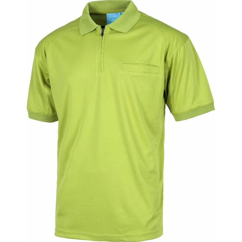 

Polo Workdry con cremallera en el cuello S6510 | Verde - L - Workteam