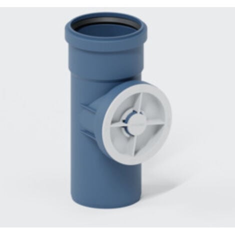 POLOPLAST POLO-KAL NG Reinigungs-Rohr mit Muffe - schalldämmend - DN 90