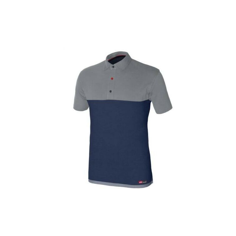 

Polo Stretch Azul / Gris M / Corta 8774 T-Xl