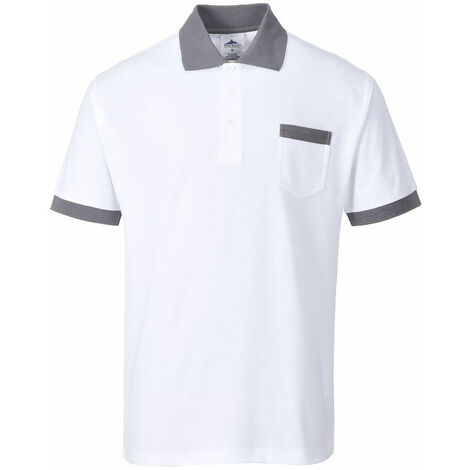 Polo manches courtes Blanc Spécial Peintre - Portwest - KS51