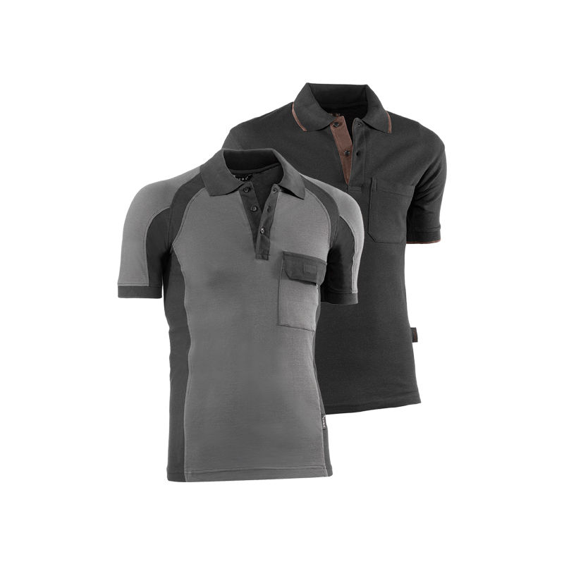 

Polo M/Corta Alg.Flex 690 T-Xxl Marr/Ngr - 601230