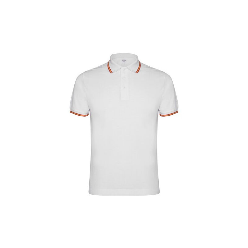 

Polo manga corta, cuello NATION PO6640 | Blanco - L