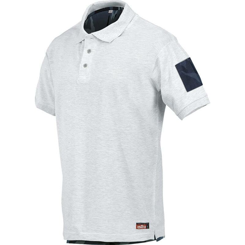 

Polo manga corta mimetizado Blanco Talla M