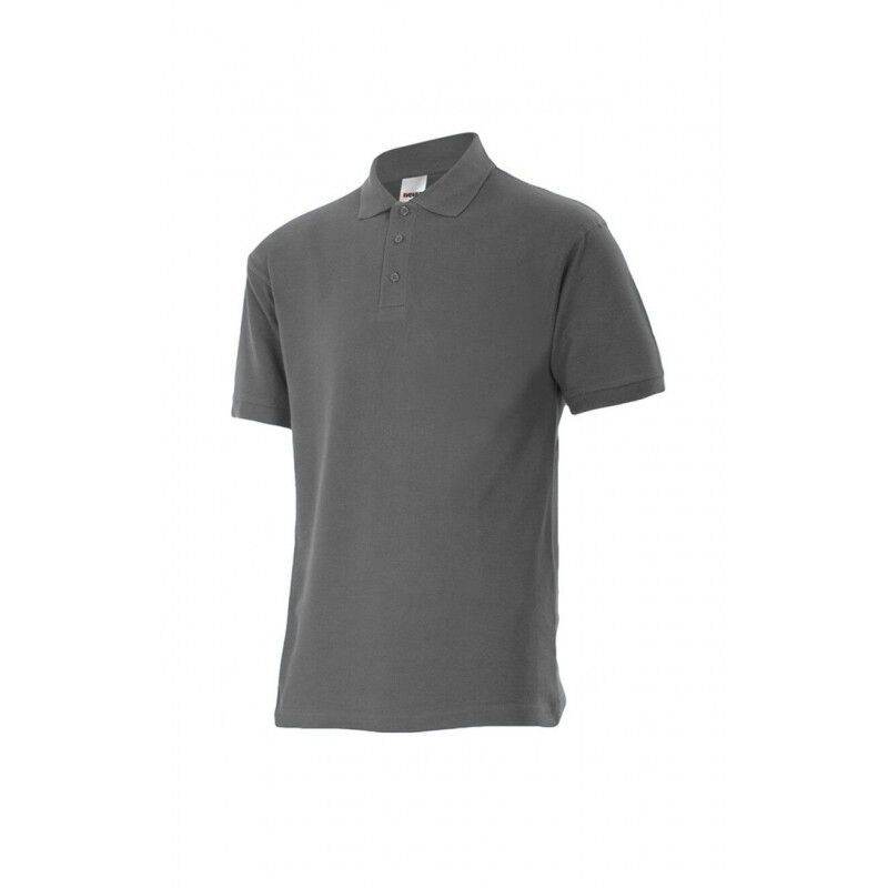 

Polo industrial manga corta con cuello de canalé Serie 105502 | Gris - S - Velilla