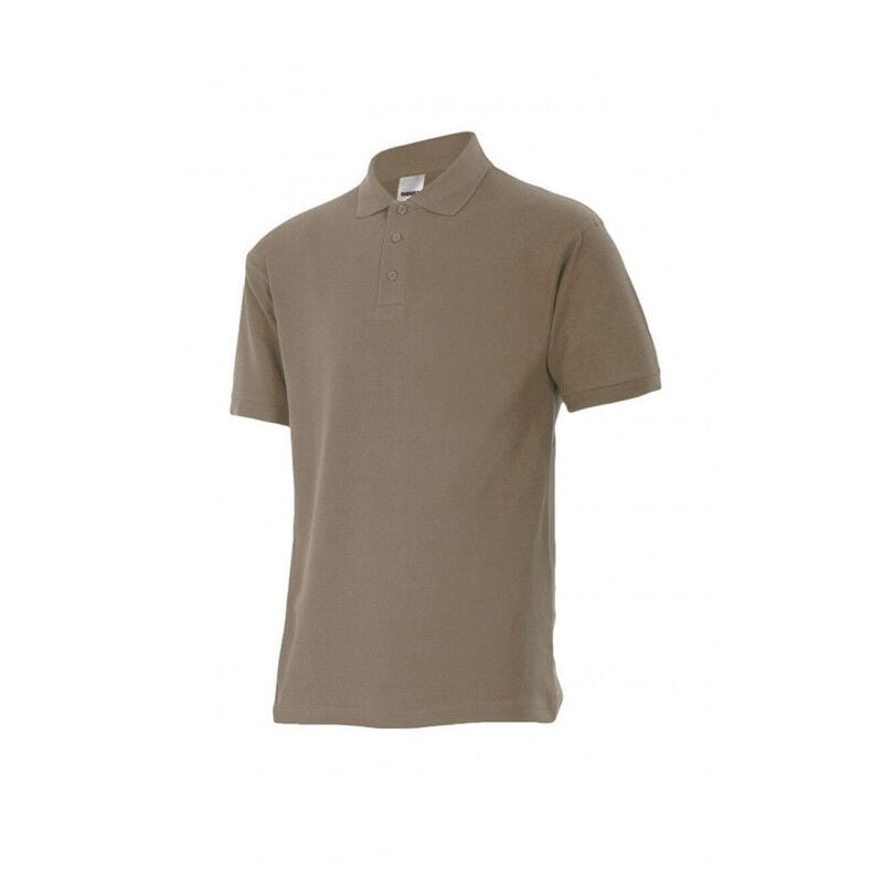 

Polo industrial manga corta con cuello de canalé Serie 105502 | S - Beige arena - Velilla