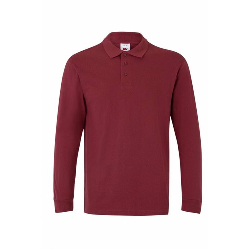 

POLO MANGA LARGA Granate XS