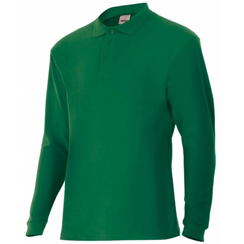 

POLO MANGA LARGA Verde Bosque M