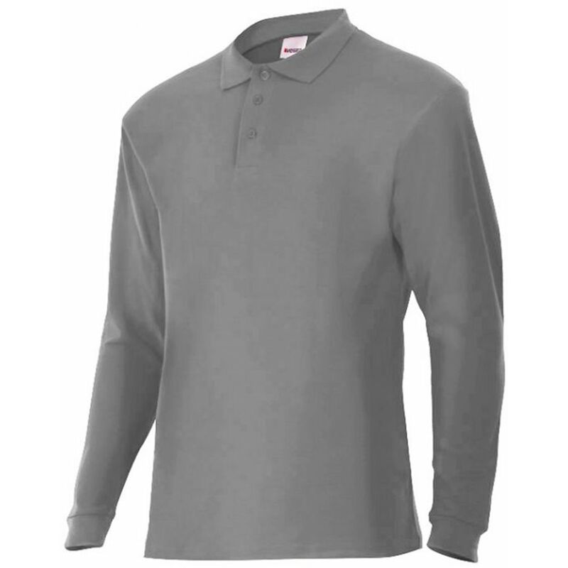 

POLO MANGA LARGA Gris XS