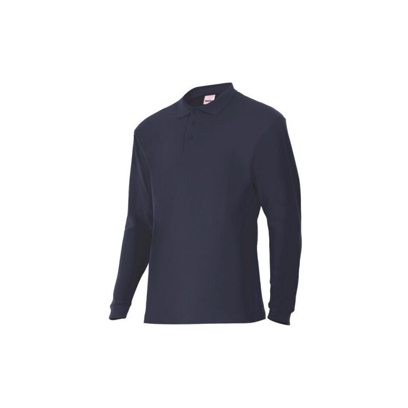 

Polo Trabajo Xxl 60%Alg 40%Pol M/Larga Az/Mar - Velilla