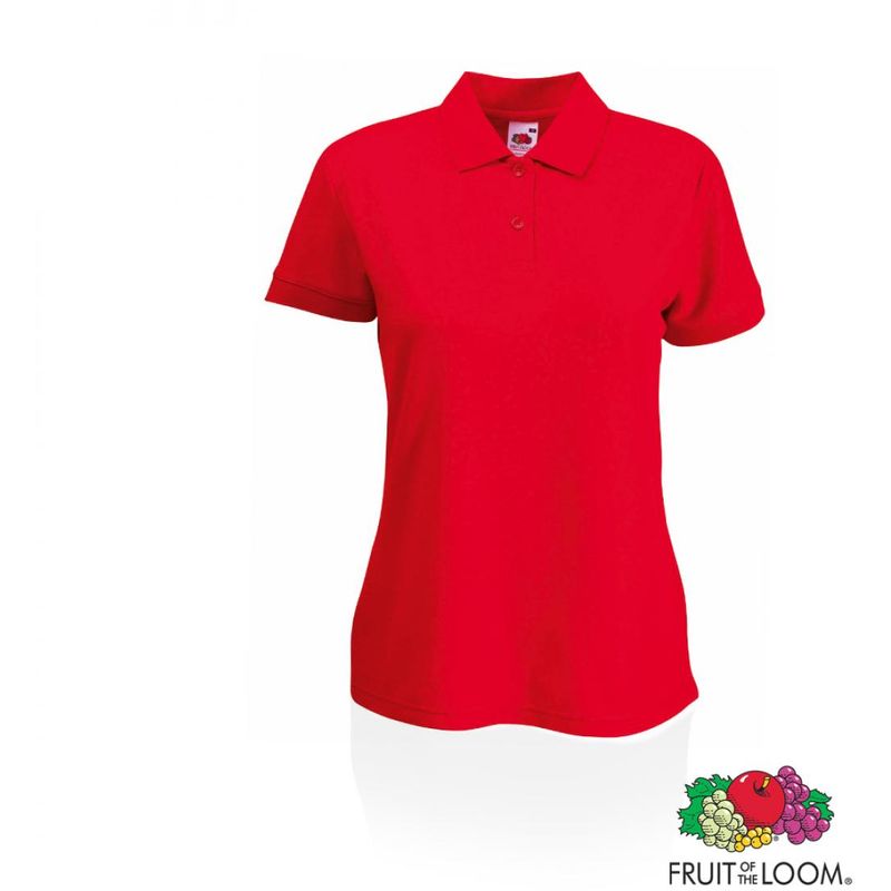 

POLO MUJER 65/ 35 Rojo S