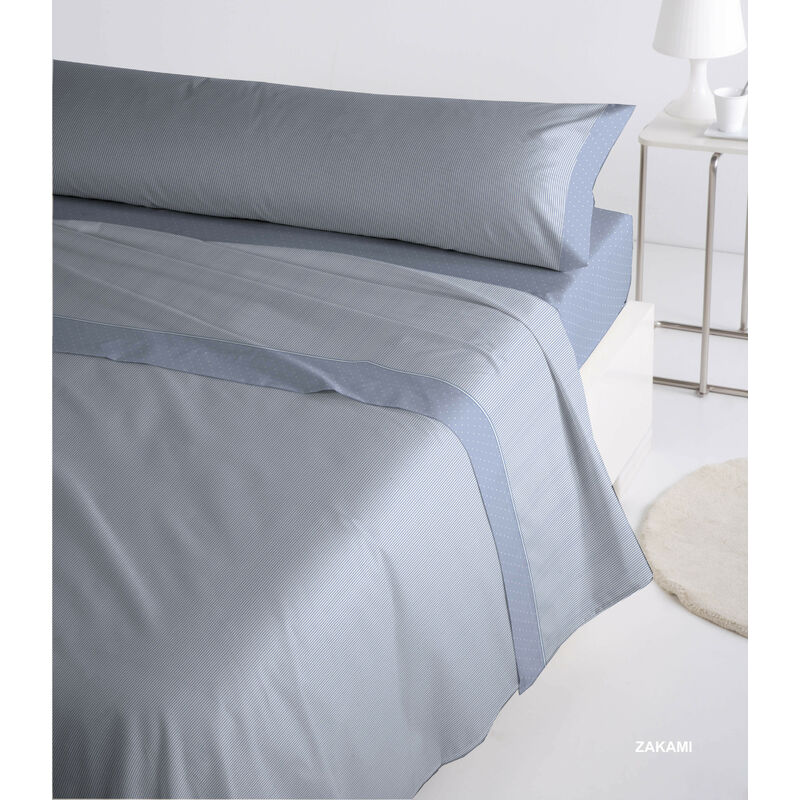 

Polo Polo Set Sábanas Franela - Zakami cama 180 cm Poliéster - Azul - cama 180 cm