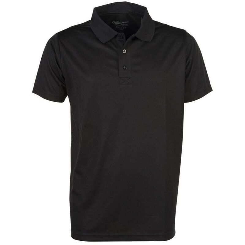 Polo respirant Noir L - Pen Duick