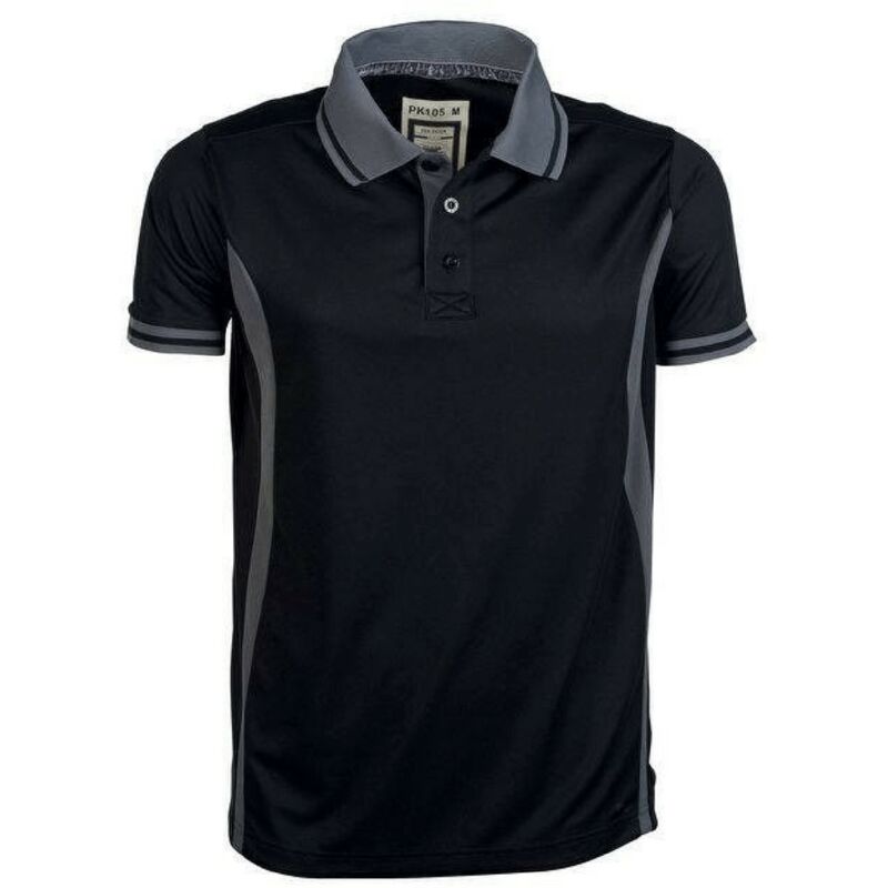 Polo respirant quick-dry NOIR XXXL - Pen Duick