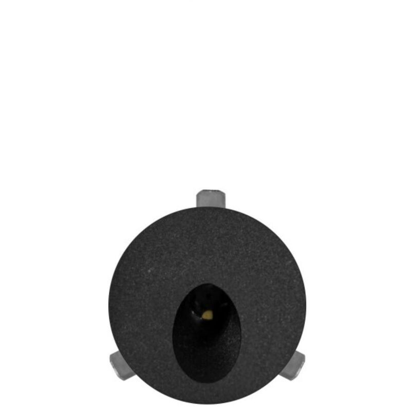 Polo - Spot LED encastrable pour marches Beneito & Faure - 2 W, lumière naturelle 4000K, 65 ° - Spot encastrable rond noir Polo - Spot LED encastrable pour marches Beneito & Faure - 2 W, lumière naturelle 4000K, 65 ° - Spot encastrable rond noir