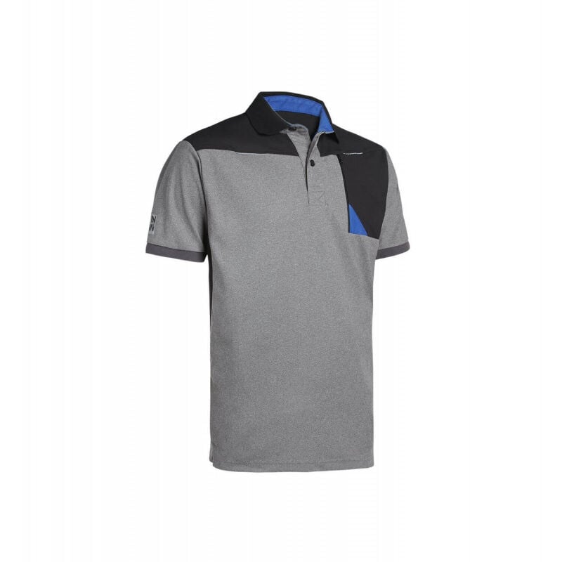 

Polo Técnico 1403 Horten | 3XL - Negro / Gris
