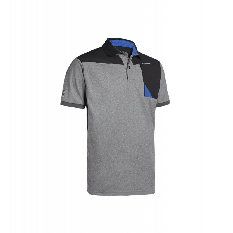 

Polo Técnico 1403 Horten | 4XL - Negro / Gris