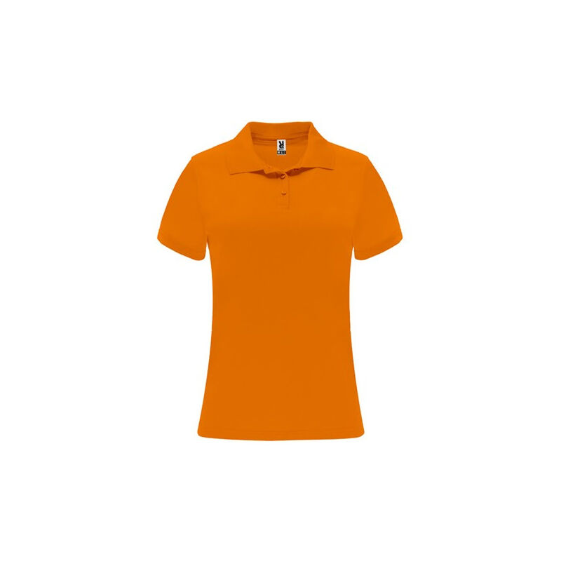 

Polo técnico de manga corta para mujer PO041001221 | XL - Naranja Fluor