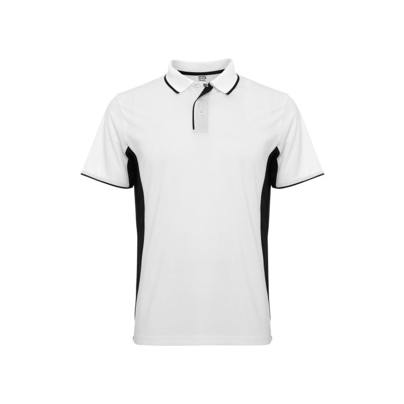 

Polo técnico en manga corta MONTMELO PO0421 | L - Blanco/Negro