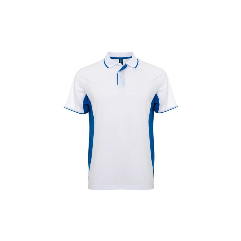 

Polo técnico en manga corta MONTMELO PO0421 | L - Blanco/Royal