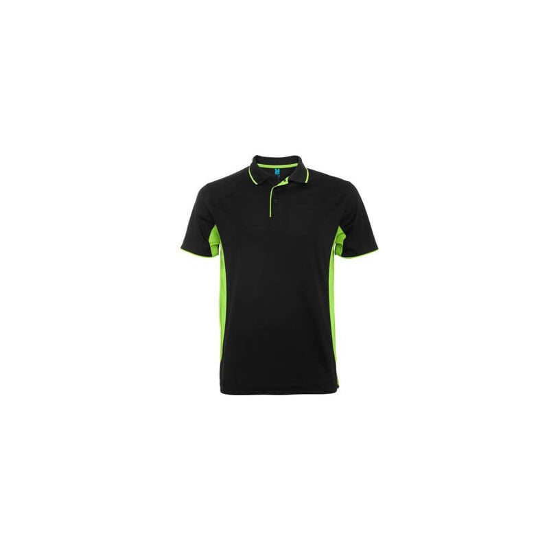 

Polo técnico en manga corta MONTMELO PO0421 | L - Negro/Lima