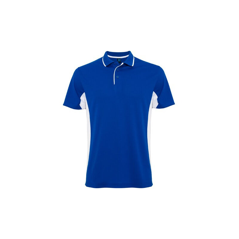 

Polo técnico en manga corta MONTMELO PO0421 | XXL - Royal/Blanco