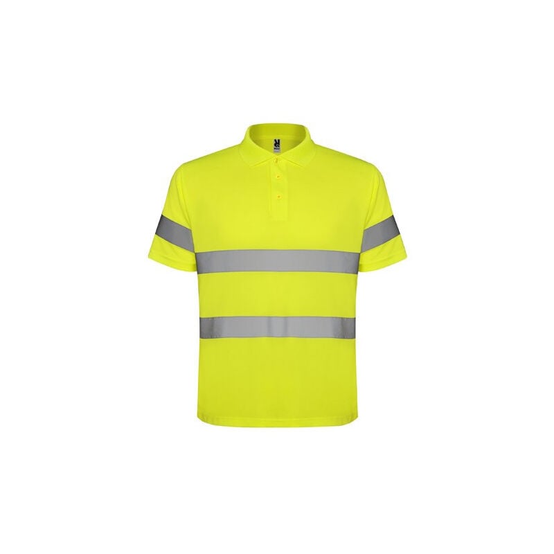 

Polo técnico manga corta de alta visibilidad POLARIS HV9302 | L - Amarillo Fluor