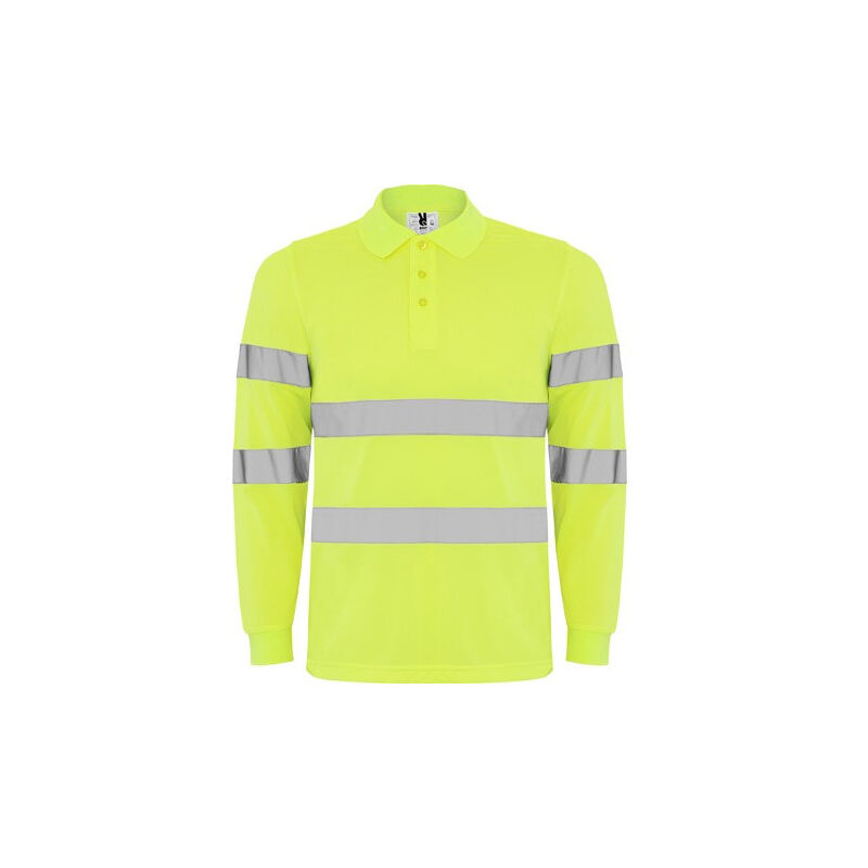 

Polo técnico manga larga de alta visibilidad POLARIS L/S HV9306 | XXL - Amarillo Fluor