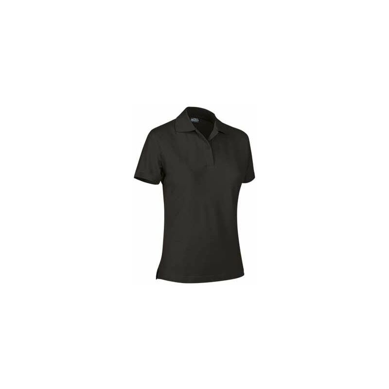 

Polo top mujer de manga corta Valley | Negro - XS - Valento