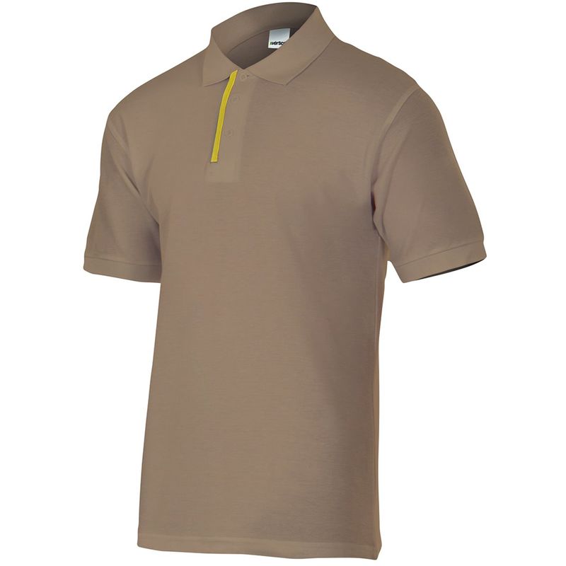 

POLO DE MANGA CORTA BICOLOR Beige Arena L