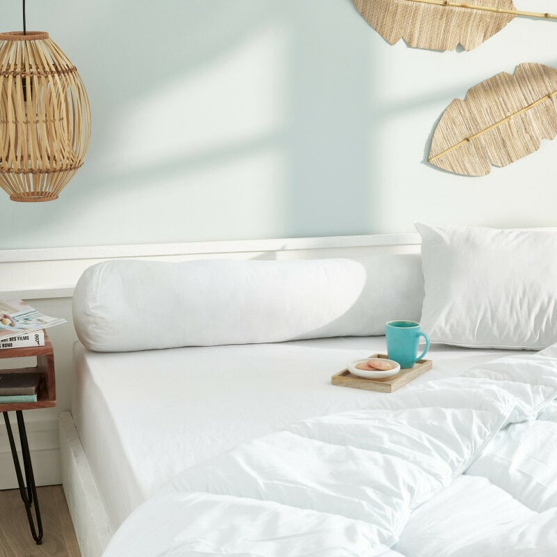 Polochon lit 160 x 200 cm Blanrêve Gamme Microfibre 'Douceur' traité Anti Acarien Soft & care