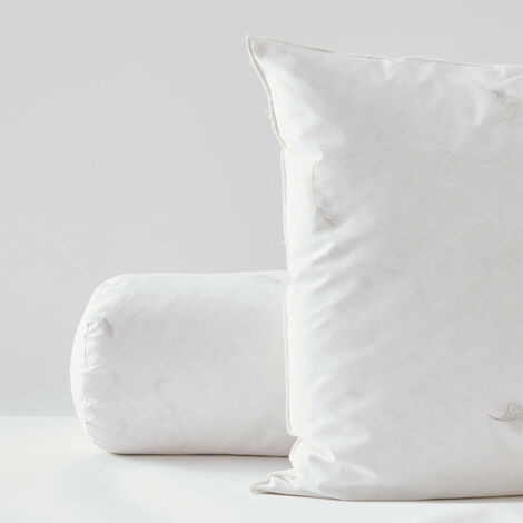 Polochon pour lit 90 + Oreiller 60 x 60 Blanrêve Gamme Naturelle "Prestige" plumes véritables confort moelleux