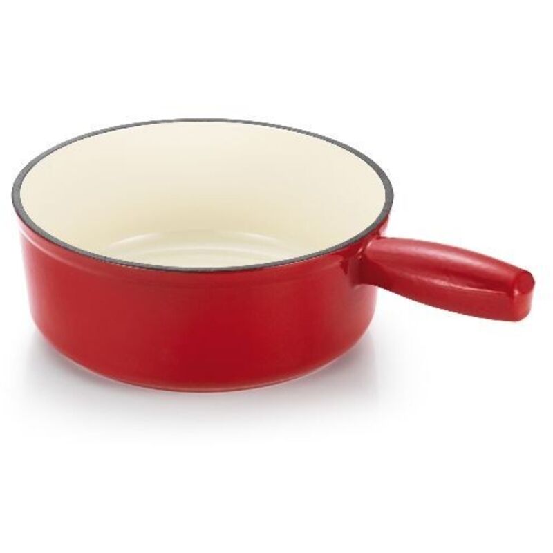 Table&cook - Poêlon fonte émaillée 22 cm rouge
