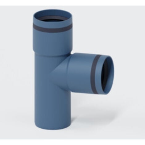 POLOPLAST GMBH & CO KG POLO-KAL XS-Rohr PKXEA Abzweig Einfachabzweig 50/50/87,5° 102217