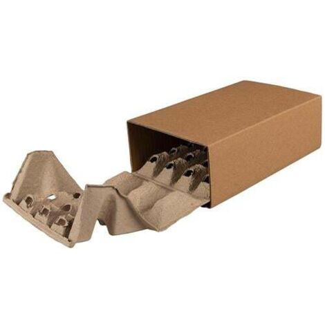 Polsterbox L-BOXeco basic Maße 250x150x80mm Noppenhöhe 25mm TRANSPAK
