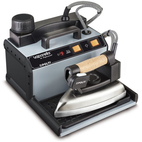 Polti 2H Professional 750 W 1,3 L Alluminio Nero, Grigio