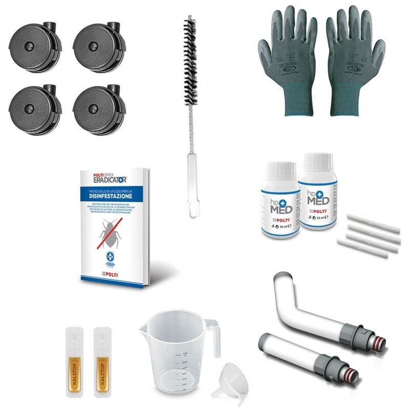 Cimex Eradicator, Dispositif de Désinsectisation des punaises de lit, vapeur sèche à 180°C - Polti