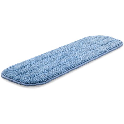 Polti Edch E-Cloth Panno in Microfibra assorbente per Pulire Tutti i Pavimenti, Pulizia senza Detersivi, Lavabile in Lavatrice a 60°, Compatibile con Polti Moppy, Blu